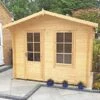 Shire Bucknells 3.6m X 3m Log Cabin Summerhouse (28mm)