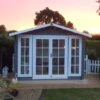 Shire Epping 3.2m X 2.4m Log Cabin Summerhouse (28mm)