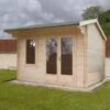 Shire Marlborough 3.6m X 3.6m Log Cabin Summerhouse (28mm)