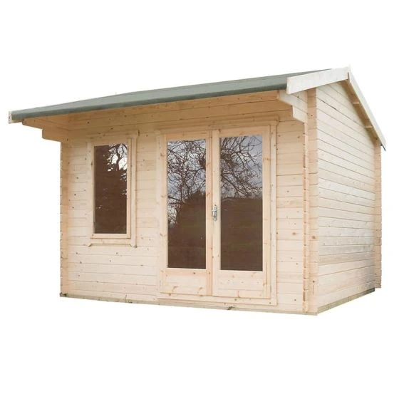 Shire Marlborough 3.6m X 3.6m Log Cabin Summerhouse (28mm) - Image 5