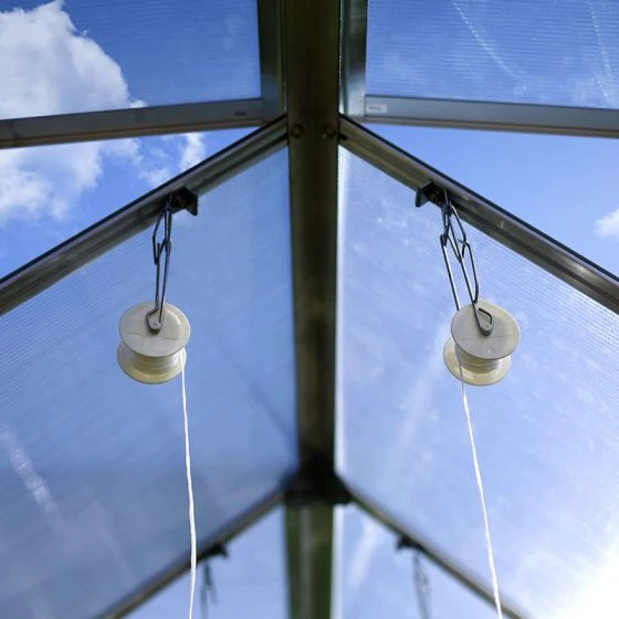 10' X 12' Palram Canopia Balance Silver Greenhouse (3.04m X 3.66m) - Image 7