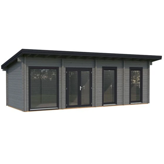 Palmako Heidi 8.8m X 3.9m Log Cabin Garden Building (70mm) - Image 12