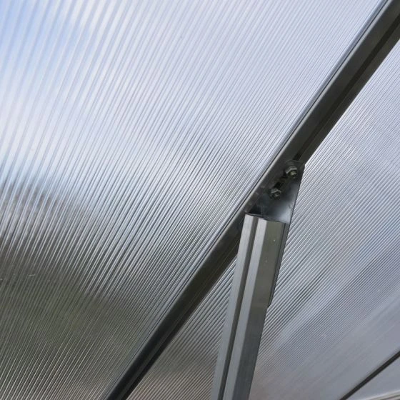 8' X 16' Palram Canopia Essence Large Walk In Aluminium Framed Greenhouse (2.44m X 4.87m) - Image 8