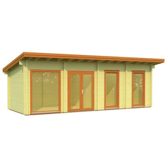 Palmako Heidi 8.8m X 3.9m Log Cabin Garden Building (70mm) - Image 13