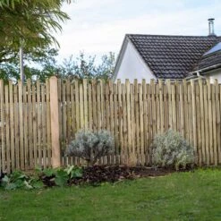 Forest 6' X 3' Pressure Treated Contemporary Picket Fence Panel (1.83m X 0.9m)