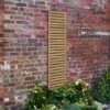 Forest 6' X 1' Pressure Treated Slatted Trellis Panel (1.8m X 0.3m)