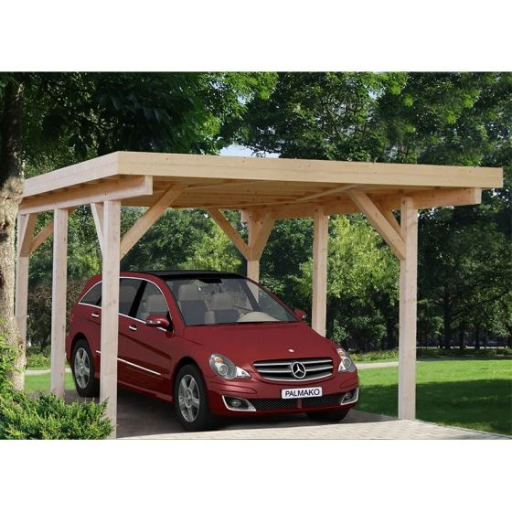 12' X 17' Palmako Karl Wooden Carport (3.6m X 5.1m) - Image 2