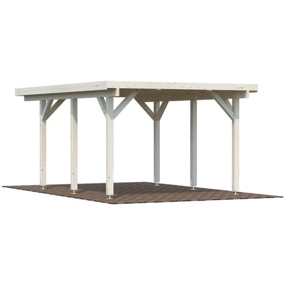 12' X 17' Palmako Karl Wooden Carport (3.6m X 5.1m) - Image 7