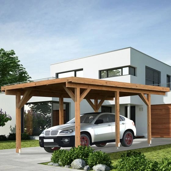 12' X 17' Palmako Karl Wooden Carport (3.6m X 5.1m) - Image 6