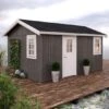 Palmako Hedwig 4.5m X 3.3m Garden Room Garden House (19mm)