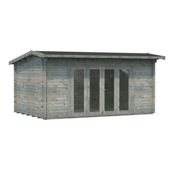 Palmako Ines 5.1m X 3.3mm Log Cabin Garden Room (44mm) - Image 7
