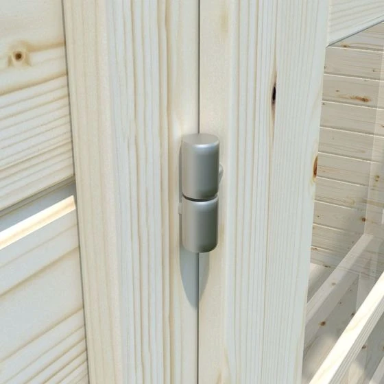 Palmako Sally 4.8m X 3.9m Log Cabin Summer House (44mm) - Image 12