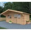 Palmako Sally 4.8m X 3.9m Log Cabin Summer House (44mm)