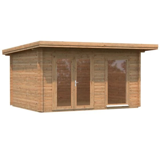 Palmako Heidi 3.9m X 3m Log Cabin Summer House (44mm) - Image 7