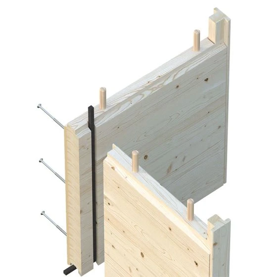 Palmako Grace 6m X 3.9m Pent Log Cabin With Canopy (56mm) - Image 11