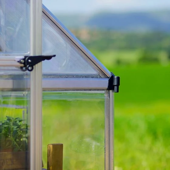 10' X 12' Palram Canopia Balance Silver Greenhouse (3.04m X 3.66m) - Image 12