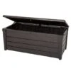 5' X 2' Keter Saxon Wood-Effect Garden Storage Box (1.38m X 0.6m)