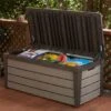 5' X 2' Keter Brushwood 454L Plastic Garden Storage Box (1.45m X 0.7m)