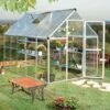 6'x10' Palram Canopia Hybrid Large Walk In Silver Polycarbonate Greenhouse (1.8x3m)