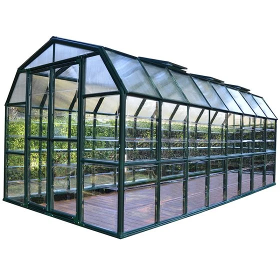 8'x16' Palram Canopia Rion Grand Gardener Large Polycarbonate Greenhouse (2.4x4.8m) - Image 10