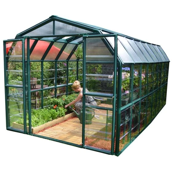 8'x16' Palram Canopia Rion Grand Gardener Large Polycarbonate Greenhouse (2.4x4.8m) - Image 11