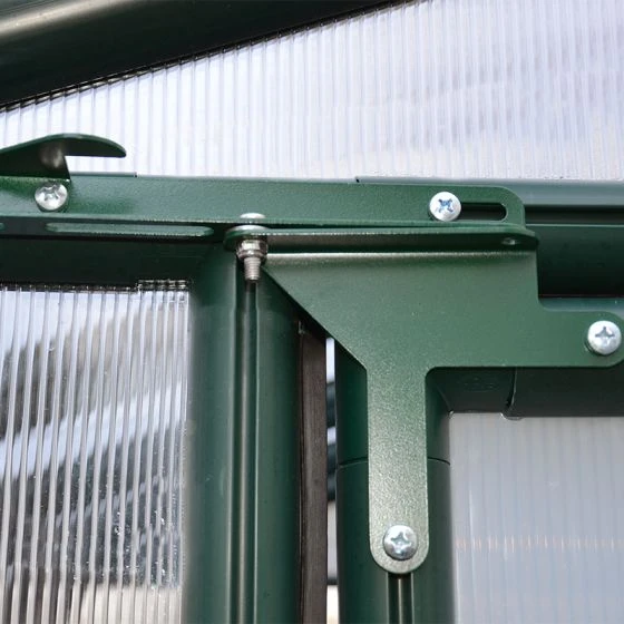 8'x8' Palram Canopia Rion Hobby Gardener Walk In Green Greenhouse (2.4x2.4m) - Image 11