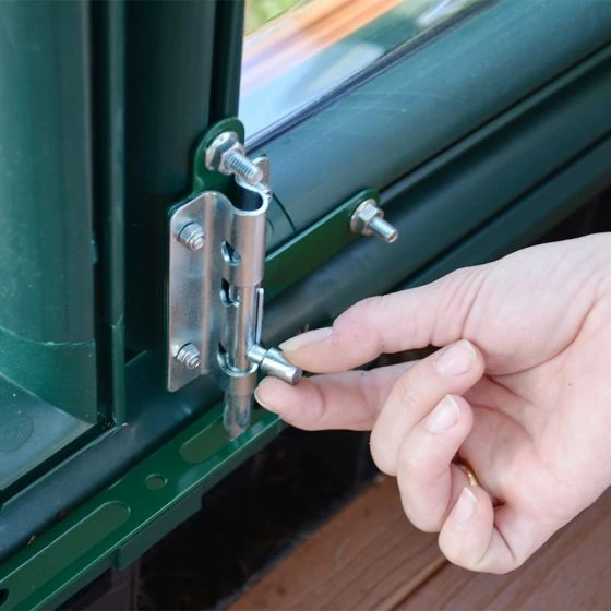 8'x8' Palram Canopia Rion Hobby Gardener Walk In Green Greenhouse (2.4x2.4m) - Image 12