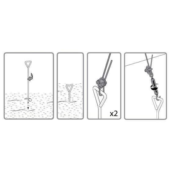 Palram Canopia Greenhouse Anchor Kit - Image 5