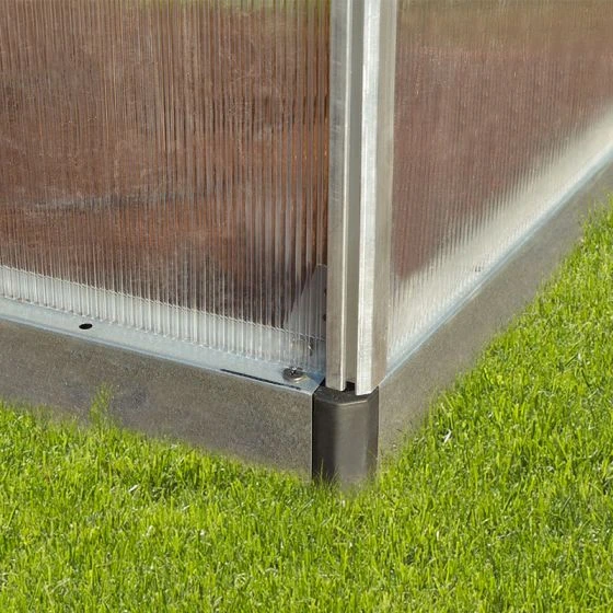 8'x16' Palram Canopia Bella Large Walk In Silver Aluminium Framed Greenhouse (2.4x4.8m) - Image 5