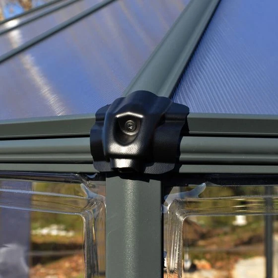 12' X 10' Palram Canopia Oasis Hexagonal Greenhouse (3.63m X 3.16m) - Image 5