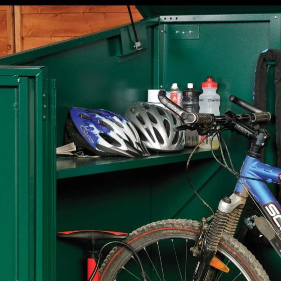 7'5 X 3'4 Asgard Access Plus Metal Bike Shed - 4 Bikes (2.3m X 1m) - Image 13