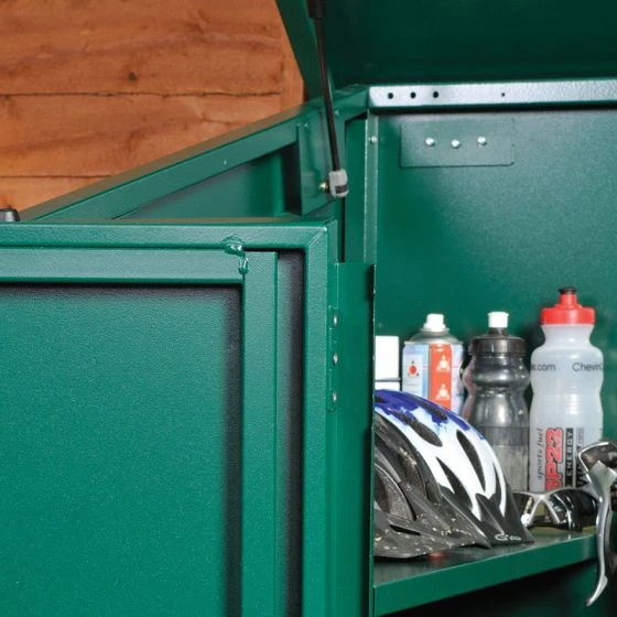 7'5 X 3'4 Asgard Access Plus Metal Bike Shed - 4 Bikes (2.3m X 1m) - Image 11