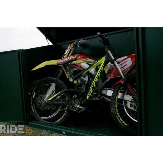 7'5 X 3'4 Asgard Access Plus Metal Bike Shed - 4 Bikes (2.3m X 1m) - Image 10