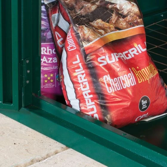 7'5 X 3'4 Asgard Access Plus Metal Bike Shed - 4 Bikes (2.3m X 1m) - Image 19