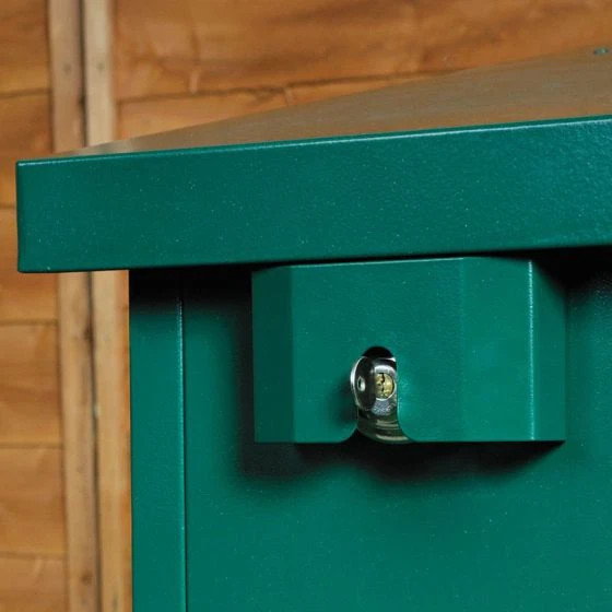 7'5 X 3'4 Asgard Access Plus Metal Bike Shed - 4 Bikes (2.3m X 1m) - Image 12