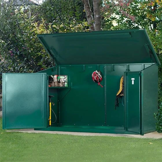 7'5 X 3'4 Asgard Access Plus Metal Bike Shed - 4 Bikes (2.3m X 1m) - Image 8