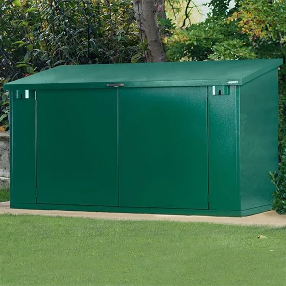 7'5 X 3'4 Asgard Access Plus Metal Bike Shed - 4 Bikes (2.3m X 1m) - Image 3
