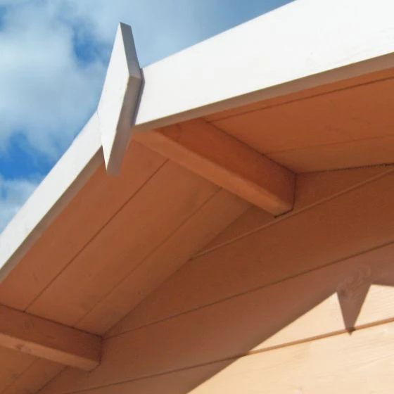 Shire Barnsdale 2.1m X 2.1m Wooden Log Cabin Summer House (19mm) - Image 2