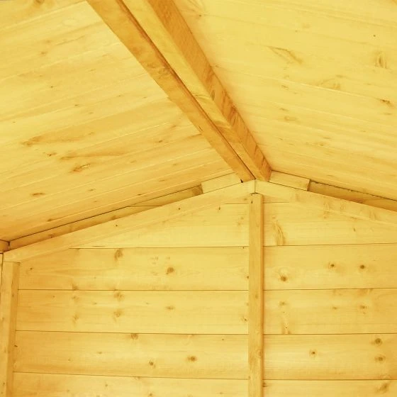 Shire Barnsdale 2.1m X 2.1m Wooden Log Cabin Summer House (19mm) - Image 10