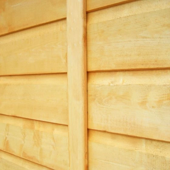 6' X 2'6 (1.89x0.75m) Shire Wooden Bike Shed & Garden Storage - Image 4
