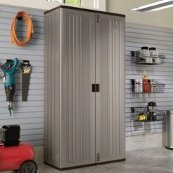 3'4 X 1'8 Suncast Mega Tall Garage Storage Cabinet (1m X 0.54m)