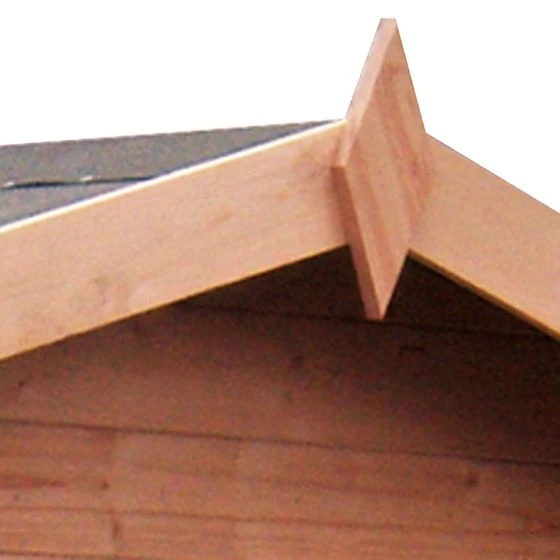 Shire Danbury 2.5m X 2.4m Log Cabin Shed (19mm) - Image 5