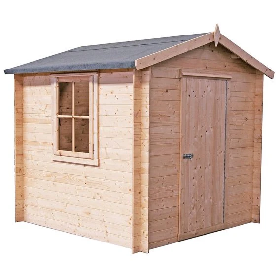 Shire Danbury 2.5m X 2.4m Log Cabin Shed (19mm) - Image 8