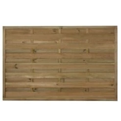 Forest 6' X 4' Europa Plain Pressure Treated Decorative Fence Panel (1.8m X 1.2m)