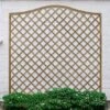 Forest 6' X 6' Pressure Treated Europa Hamburg Decorative Garden Screen Panel (1.8m X 1.8m)
