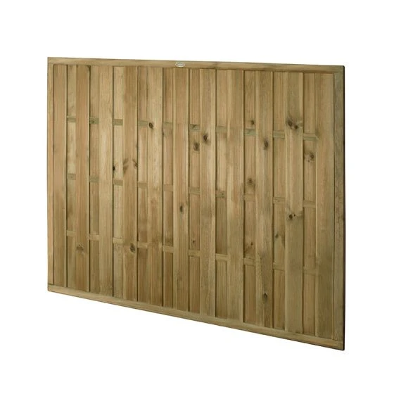 Forest 6' X 6' Europa Plain Pressure Treated Decorative Fence Panel (1.8m X 1.8m) - Image 8