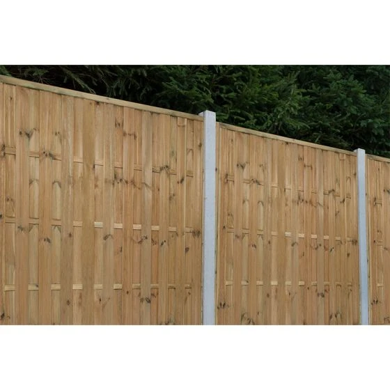 Forest 6' X 6' Europa Plain Pressure Treated Decorative Fence Panel (1.8m X 1.8m) - Image 10