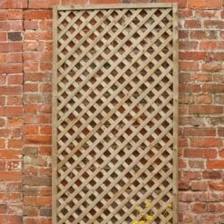 Forest 6' X 6' Rosemore Decorative Pressure Treated Diamond Trellis (1.8m X 1.8m)