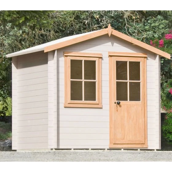 Shire Avesbury 2.1m X 2.1m Log Cabin Summer House (19mm) - Image 6