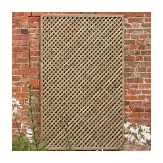 Forest 5'11" X 2'11" Wisley Diamond Lattice Panel (1.8m X 0.9m)